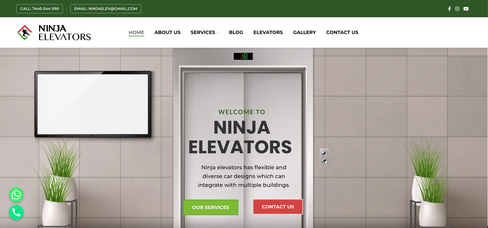 Ninja Elevators